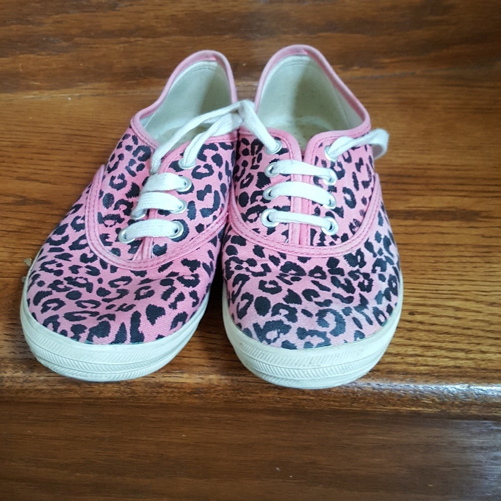 Pink Cheetah Sneakers
